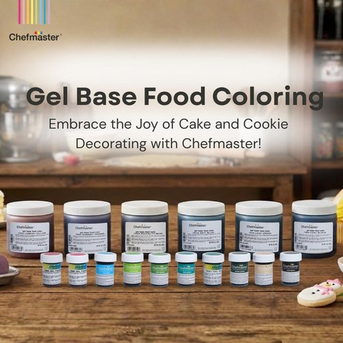 Chefmaster Leaf Green Gel Food Coloring - Vibrant, Professional-Grade Dye for Icing & Fondant | 1 oz Made in USA