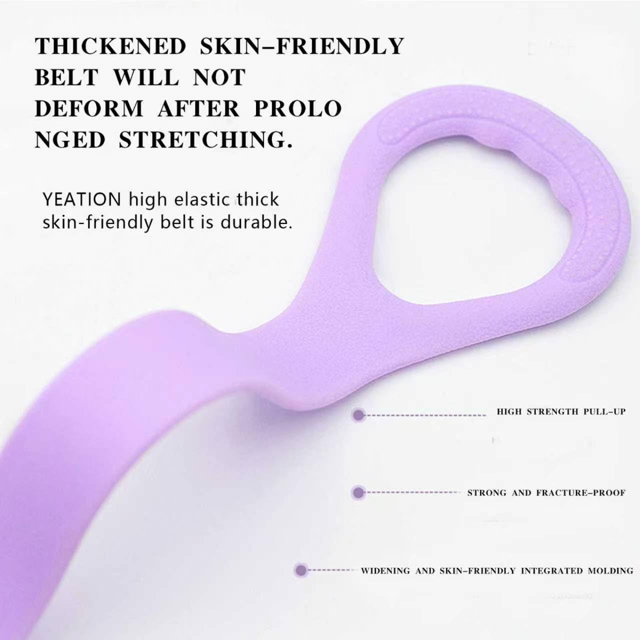 Figure 8 Resistance Band,3PCS 2026 New Resistance Band with Handles for Working Out, Elastic Ropes for Arm Back Shoulder Stretching Training