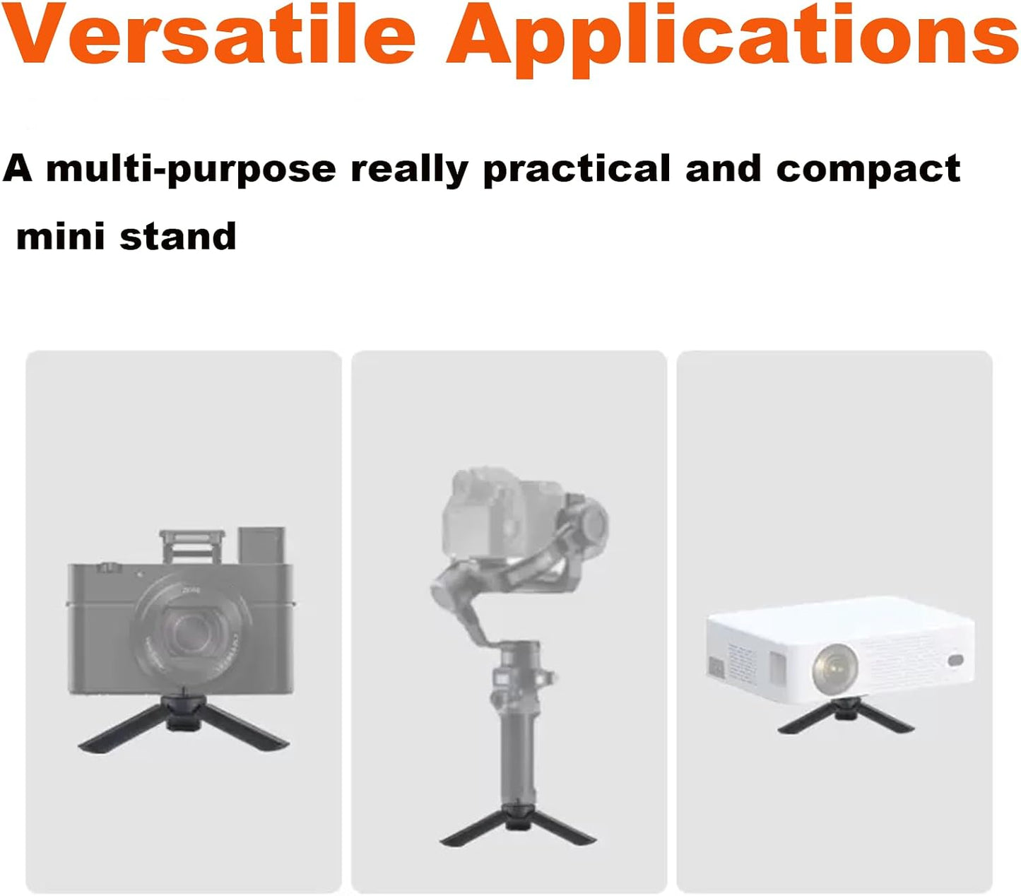 FWKAILEPING 2 Pack 3 2 Mini Tripod Compatible with DJI Osmo Pocket & Portable Camera Tripod Desktop Stand Practical