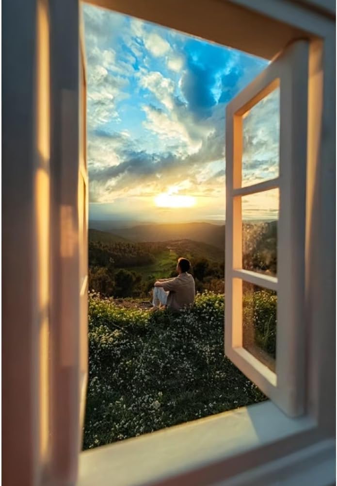Generic Creative Window Photograph Props,Take The World in a Frame,Travel Photos Viewfinder,Portable Outdoor Picture