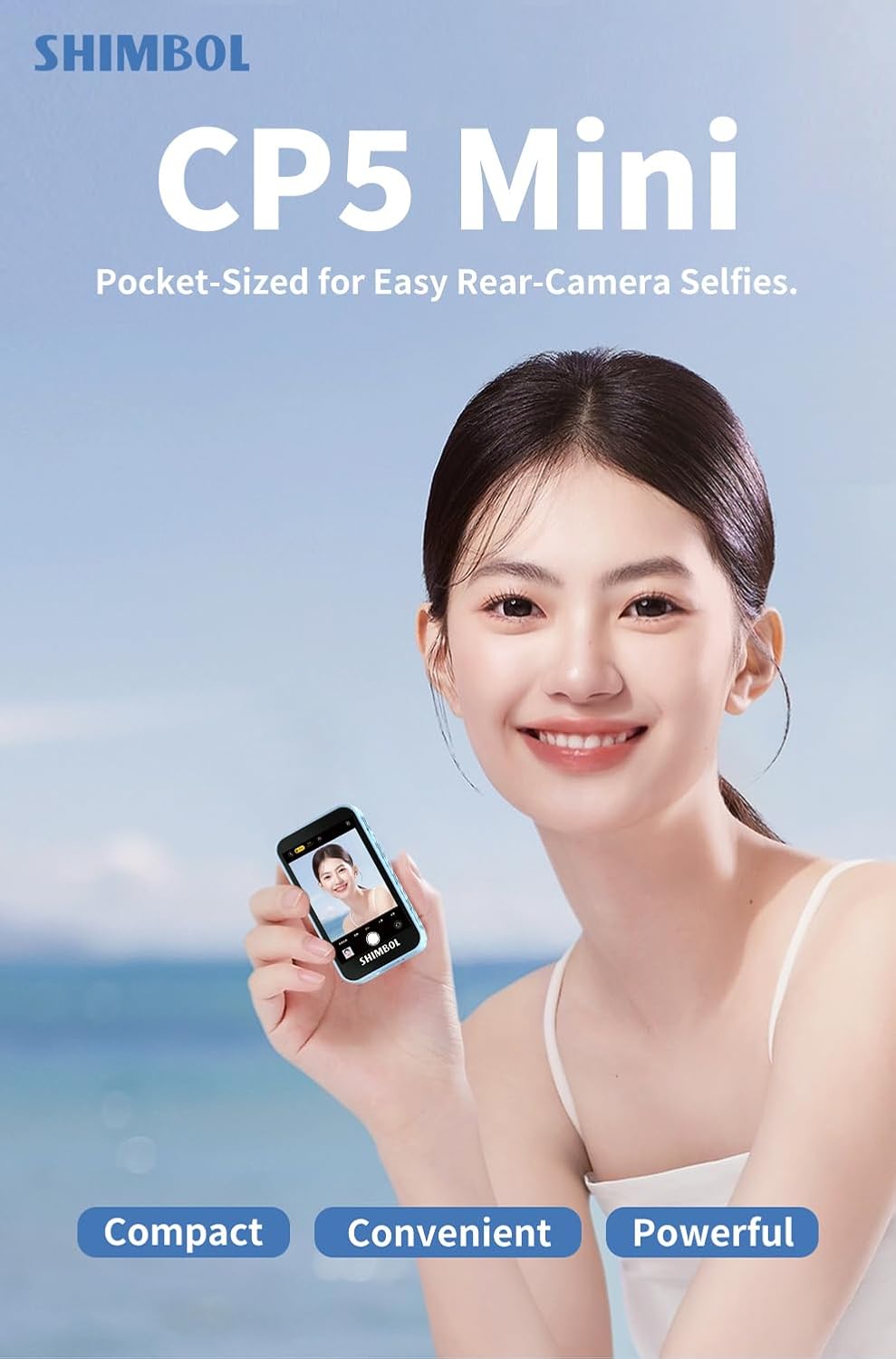 CP5 2 2.4 Inch 2.4G 5G 30 Shimbol Mini Selfie Monitor Phone Vlog Screen LCD Rear Camera Monitor Video Transmission