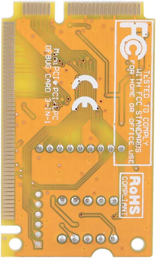 Bewinner Debug Card, Portable Computer Diagnostic Card Support Mini PCI Mini PCI-E LPC Bus Interface, Laptop Analyzer