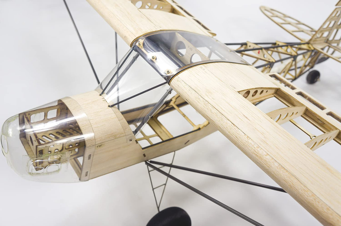 VilogaRC Balsa Wood RC Airplane Kits Savage Bobber Model 1000mm (39.4") Wingspan DIY RC Plane Kit Fixed-Wing for Adults (KIT+Motor+ESC+Servo+Prop+Flim Pack)