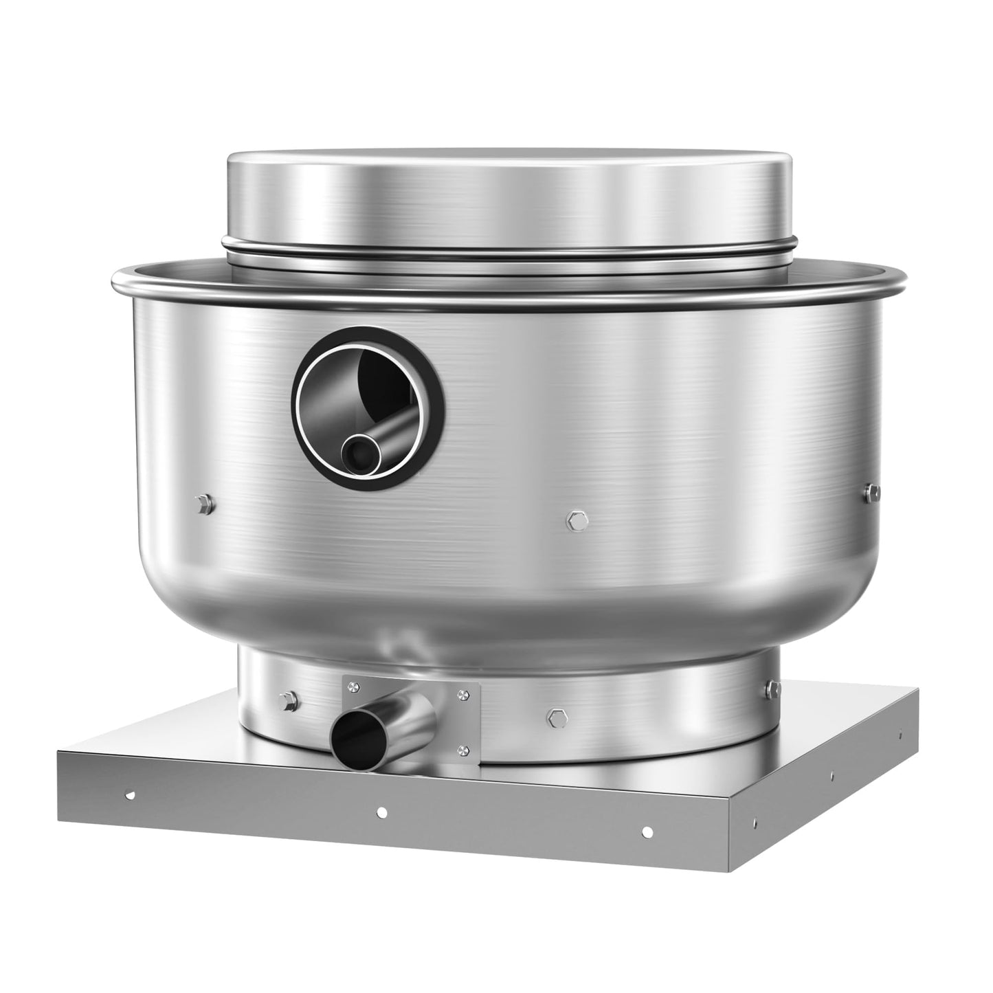 TBCDHCMC Roof Ventilator Restaurant Rated Exhaust Fan Direct Drive Centrifugal Upblast Exhaust Fan 1/6HP 800 CFM 110 Volt Single Phase Motor