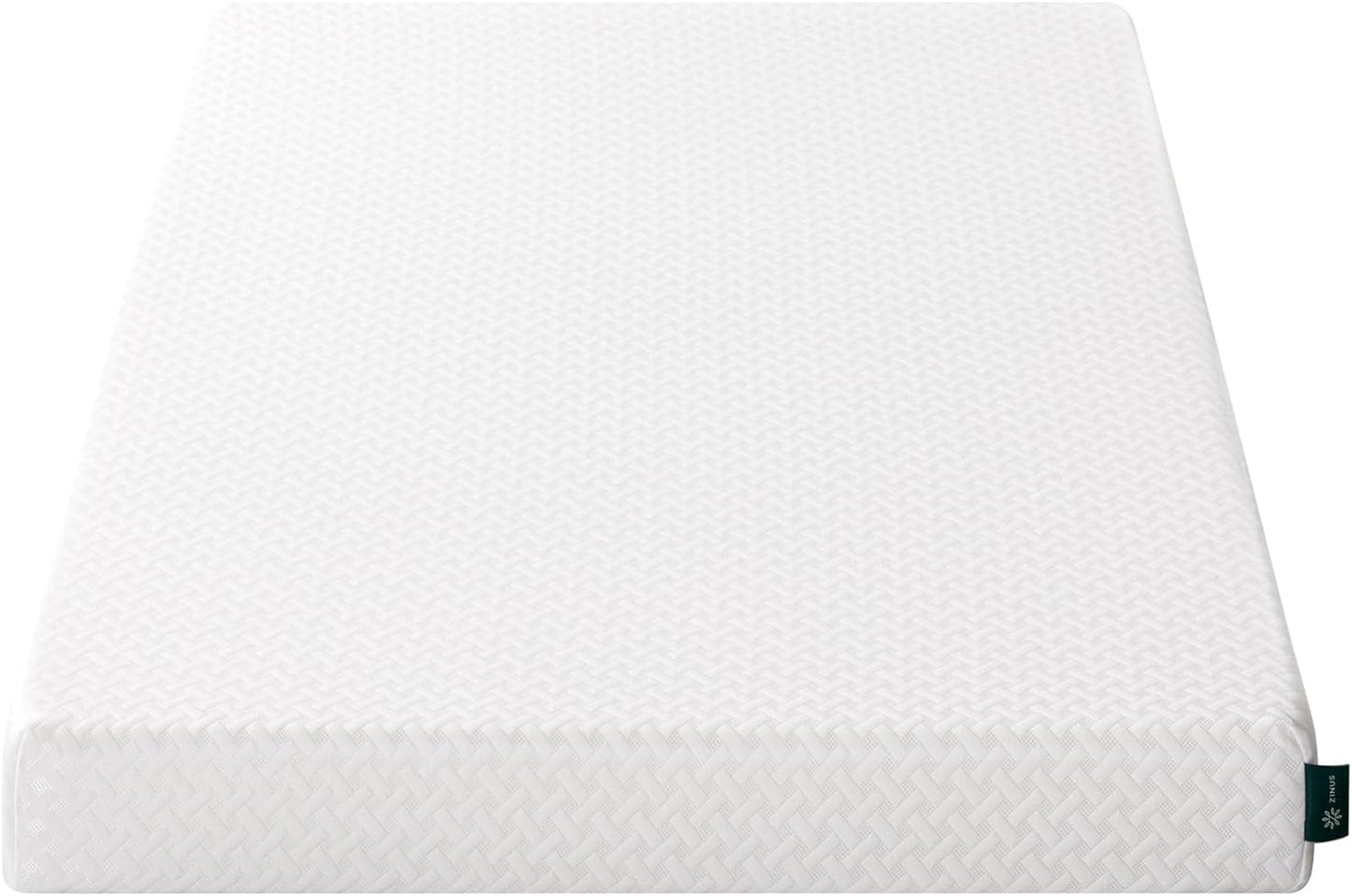 Zinus 5 Inch Twin Memory Foam Mattress - Cooling Essential Design, Medium Feel, Fiberglass Free, Safe Materials