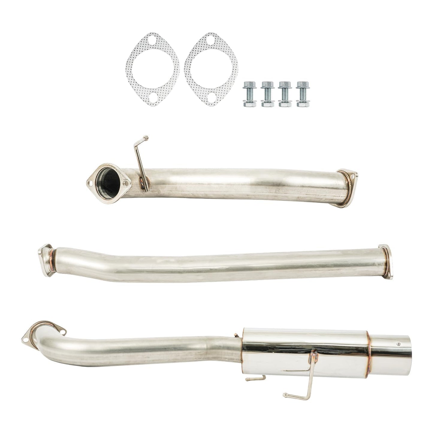 PHILTOP Cat-Back System, Stainless Steel Cat Back Exhaust System Fit for 2015-2017 Subaru WRX/WRX STI