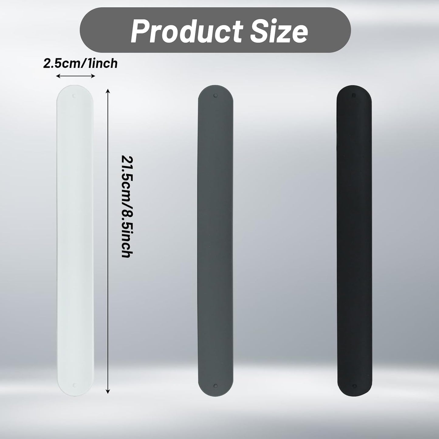 REDANHA Wrapping Paper Holder - 12 Silicone-Covered Metal Strips for Organized Gift Storage