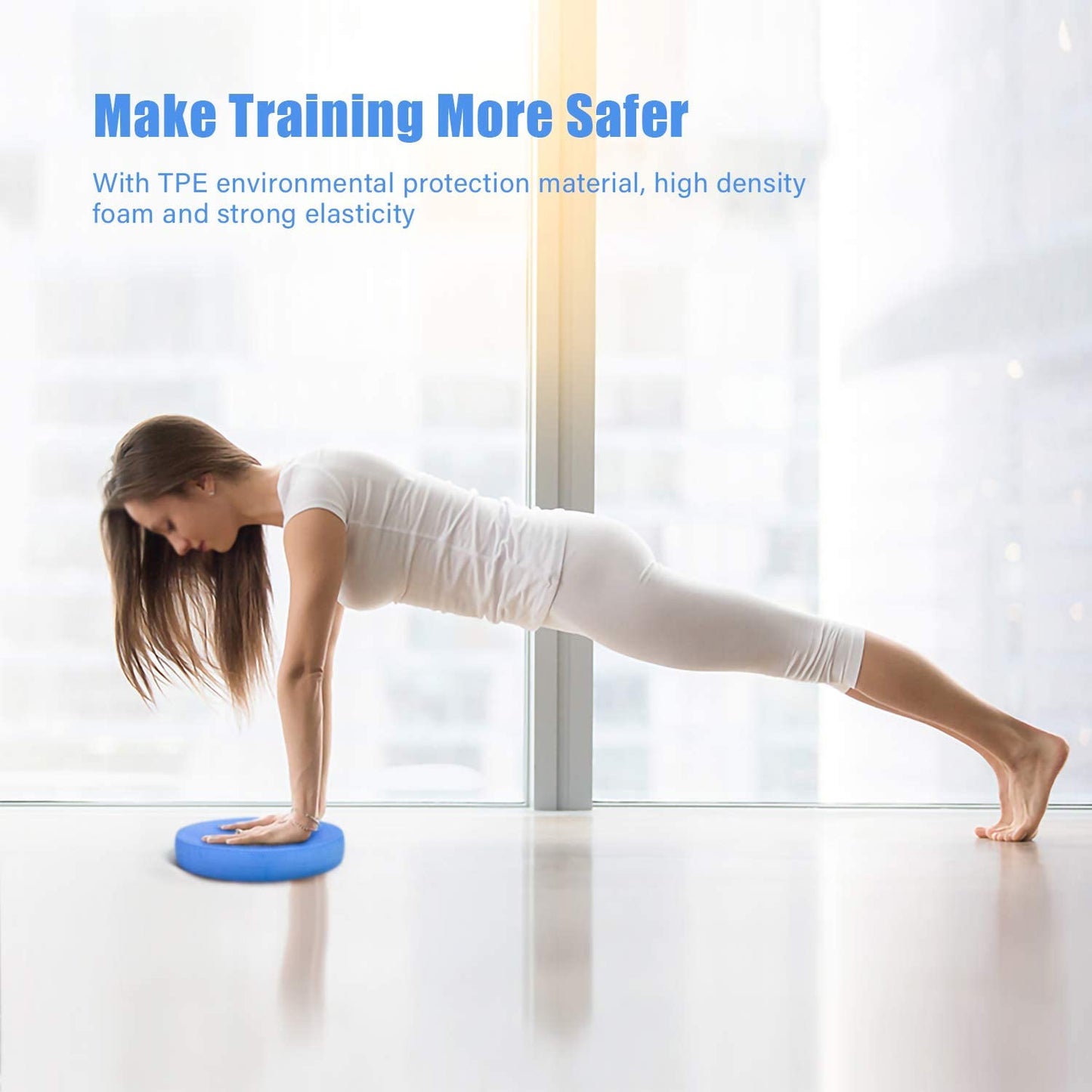 Foam Balance Pad,5BILLION Stability Pad for Physical Therapy,Non-Slip Exercise Balance Pad for Balance workouts,Yoga Knee Pad for Gym Fitness Stretching Pilate