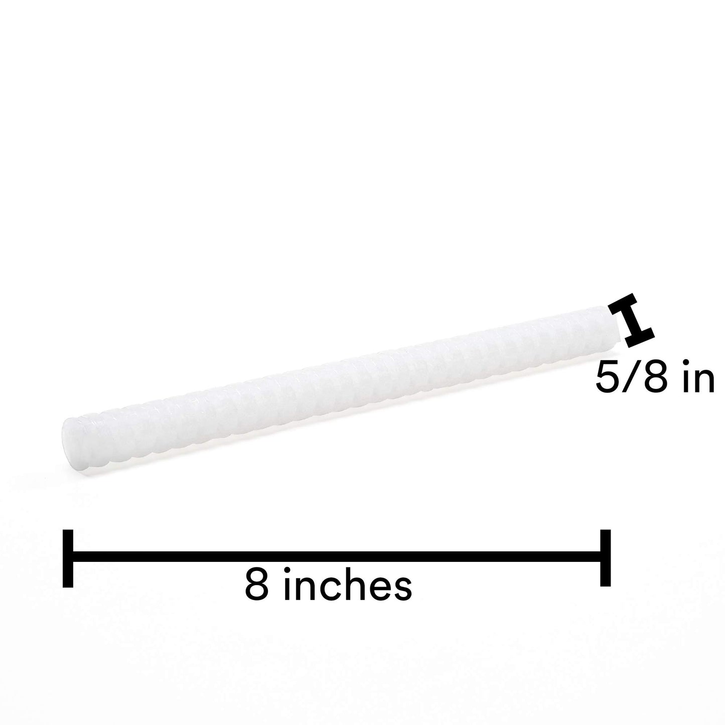 3M Hot Melt Adhesive 3792Q, Hot Glue, Multi-Purpose, Woodworking, Upholstery, Clear, 5/8 in x 8 in, 11 lb, Case
