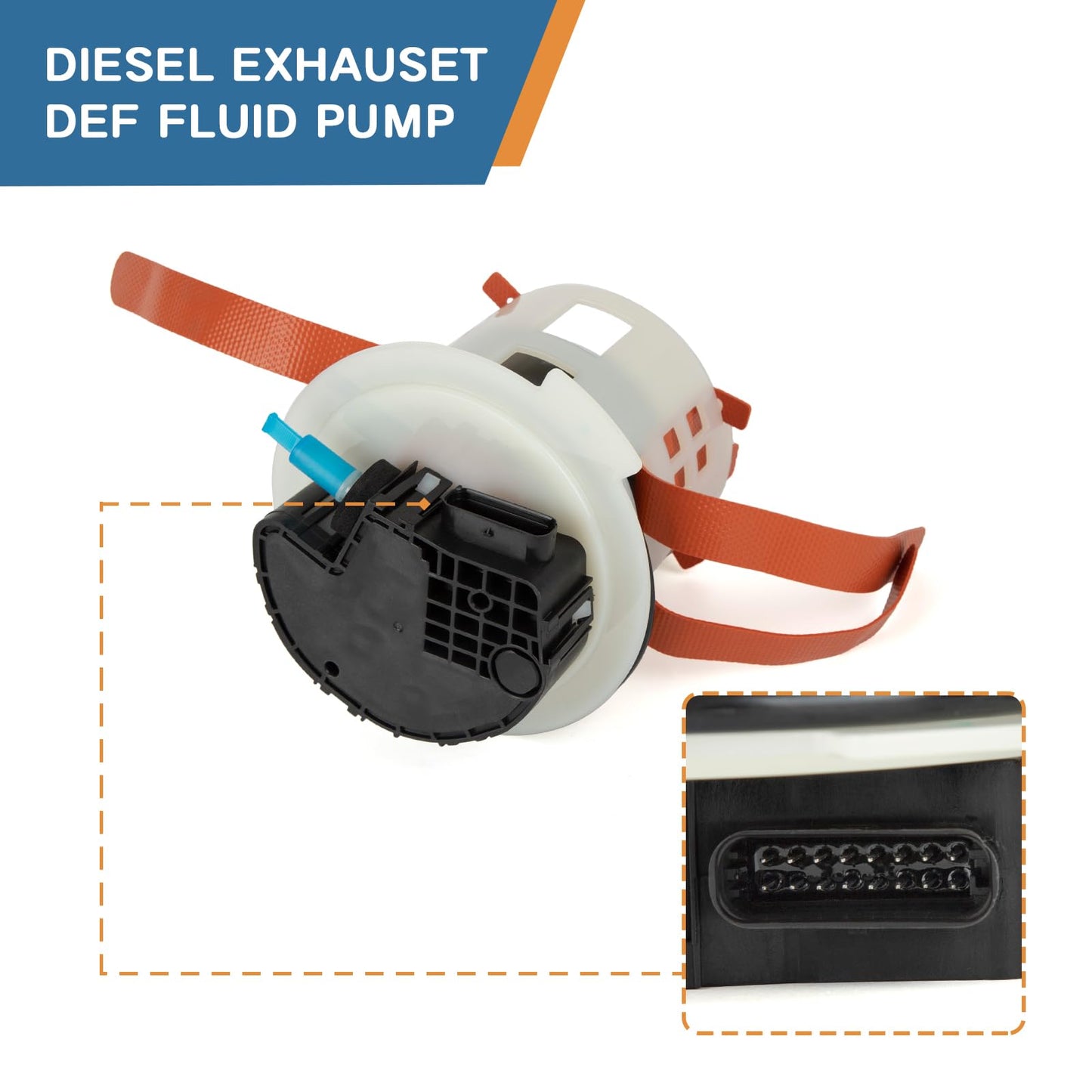 Baxzl 68085908AH Def Pump Diesel Exhaust Fluid Pump Compatible With Ram 2500 3500 4500 5500 2013 2014 2015 2016 2017 2018 6.7L L6 Fuel Pump Assembly Module Replaces 7330410AC 4077501AL 7660730AA