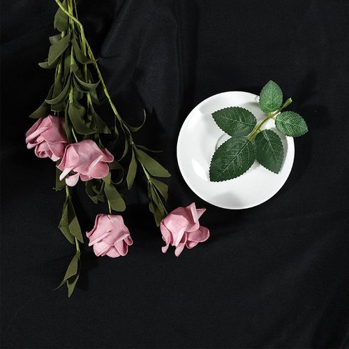 Black Backdrop by [Brand Name] - Versatile 5x7ft Fabric for Portraits & Video Studio Shoots