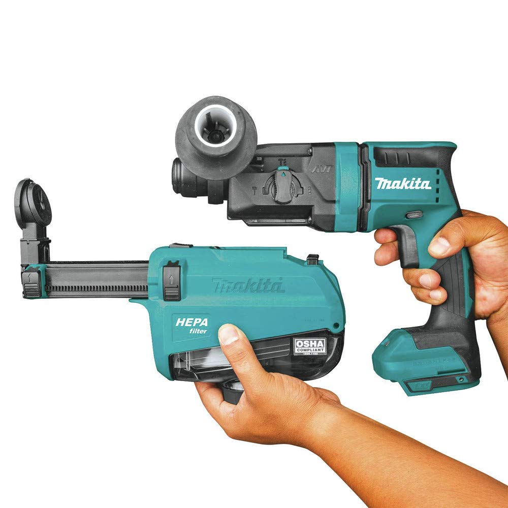 Makita XRH12TW 18V LXT 11/16" AVT Rotary Hammer Kit (5.0Ah)