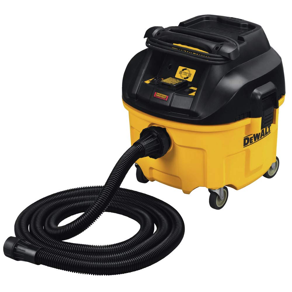 DEWALT DWV010 HEPA Dust Extractor with Automatic Filter Cleaning, 8-Gallon