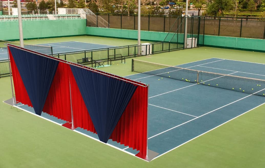 Adjustable Heavy Duty Portable Pipe and Drape Backdrop Kit 10FT x 20FT Double Crossbar Easy Set Up for Wedding&Party&Photography&Baby Show&Display (No Drape)，But Not for Flower Walls/TVs/Heavy Items