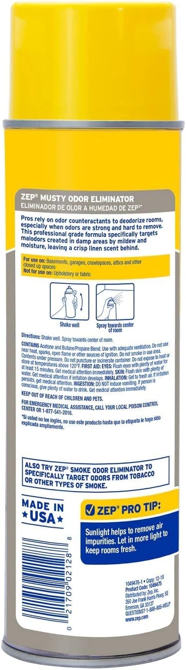 Zep Stainless Steel Cleaner & Polish - 14 Ounces | Protects Metal Surfaces from Fingerprints & Water Spots