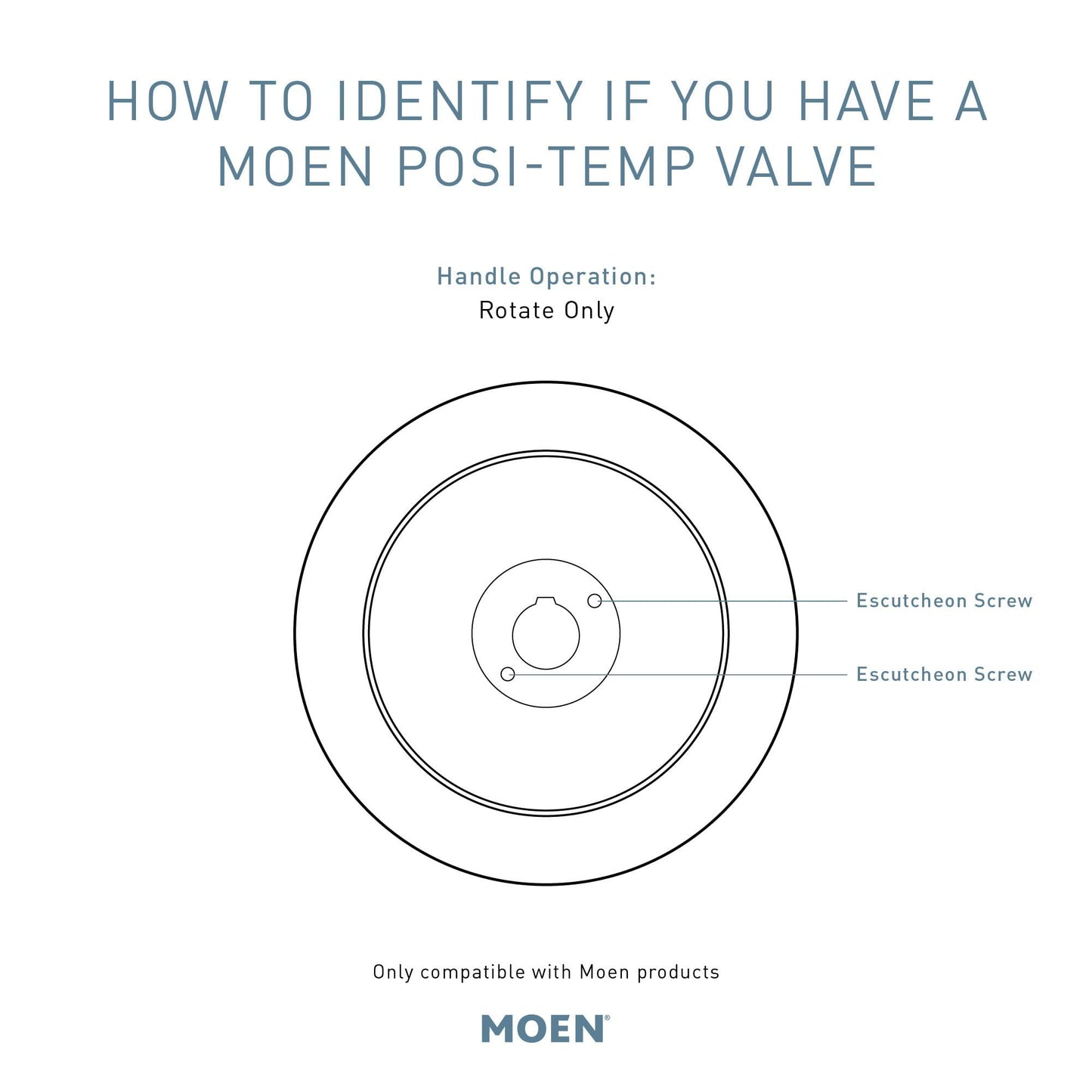 Moen T8342EP15 Commercial Posi-Temp Pressure Balancing Eco-Performance Shower and Handshower Trim, Valve Required,s, Chrome