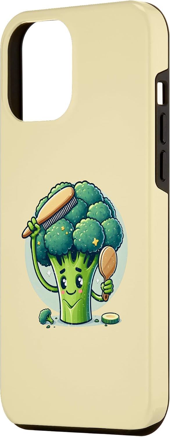 Broccoli Hair Funny Vegan Collection 15 iPhone Plus Broccoli Combing Its Broccoli Hair Case