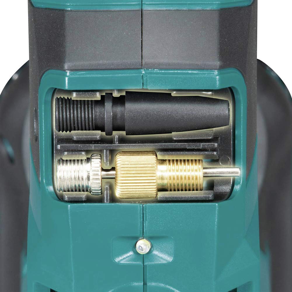 Makita DMP180ZX 18V LXT® Lithium-Ion Cordless Inflator, Battery Powered, Tool Only(battery and charger not included);Presta valve adapter;Sports ball needle;Tapered adapter, Teal