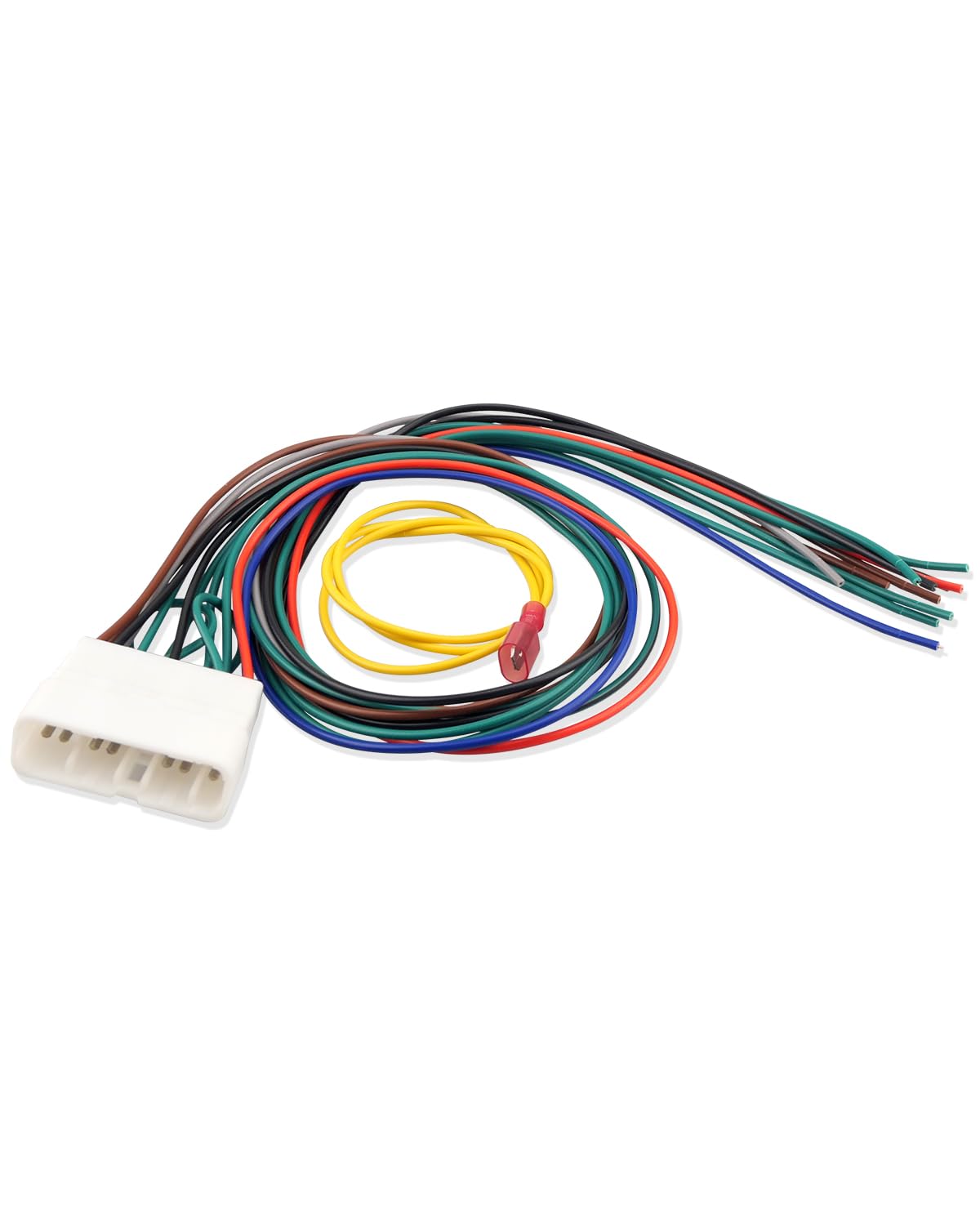 Wujexuhe IS300 2001 2002 2003 2004 2005 Wiring Harness Amp Bypass Stereo Adapter Fit for Lexus