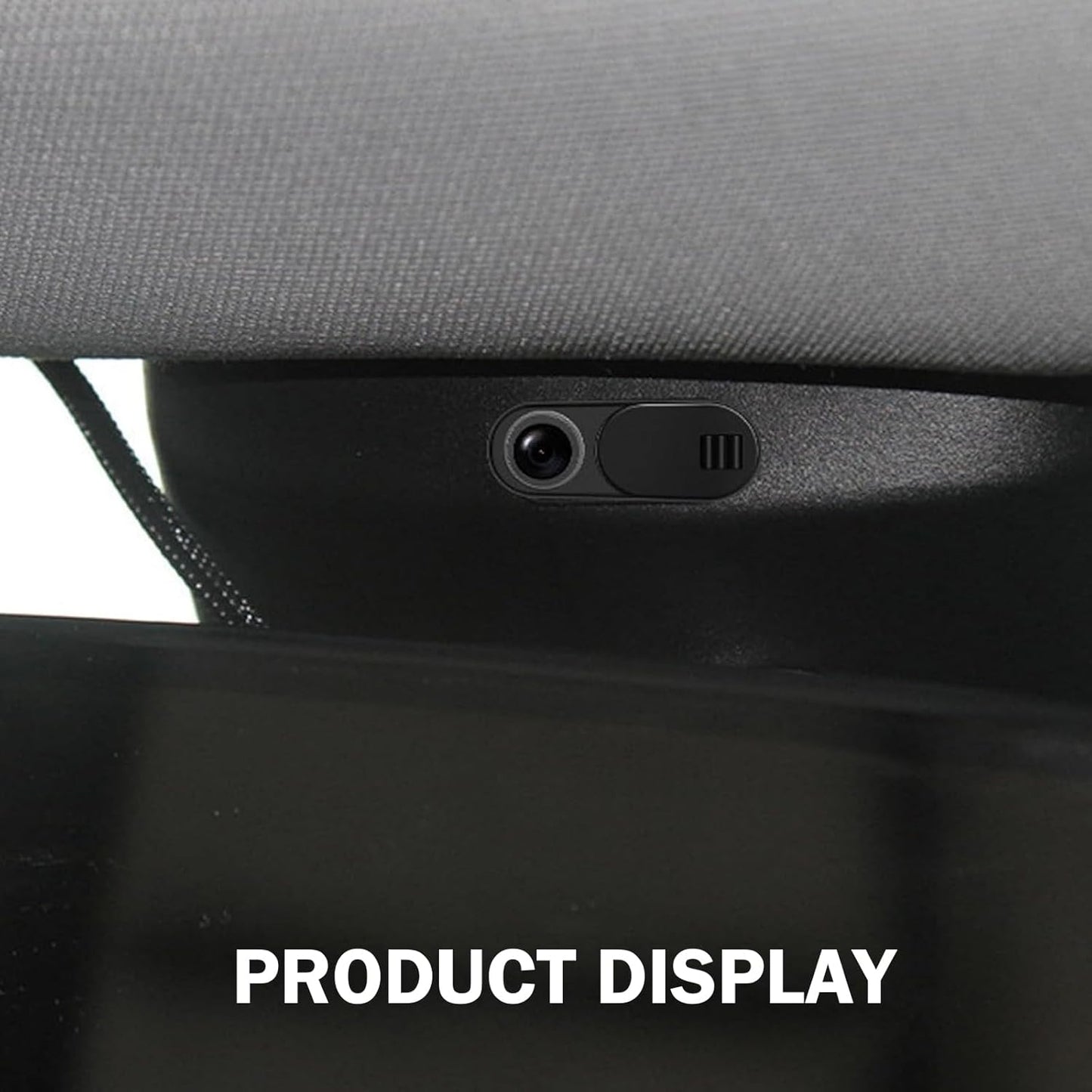 Foelony 3 Car Camera Slider Cover, Ultra-Thin Camera Protection Cover, Anti-Scratch Webcam Covers for Privacy