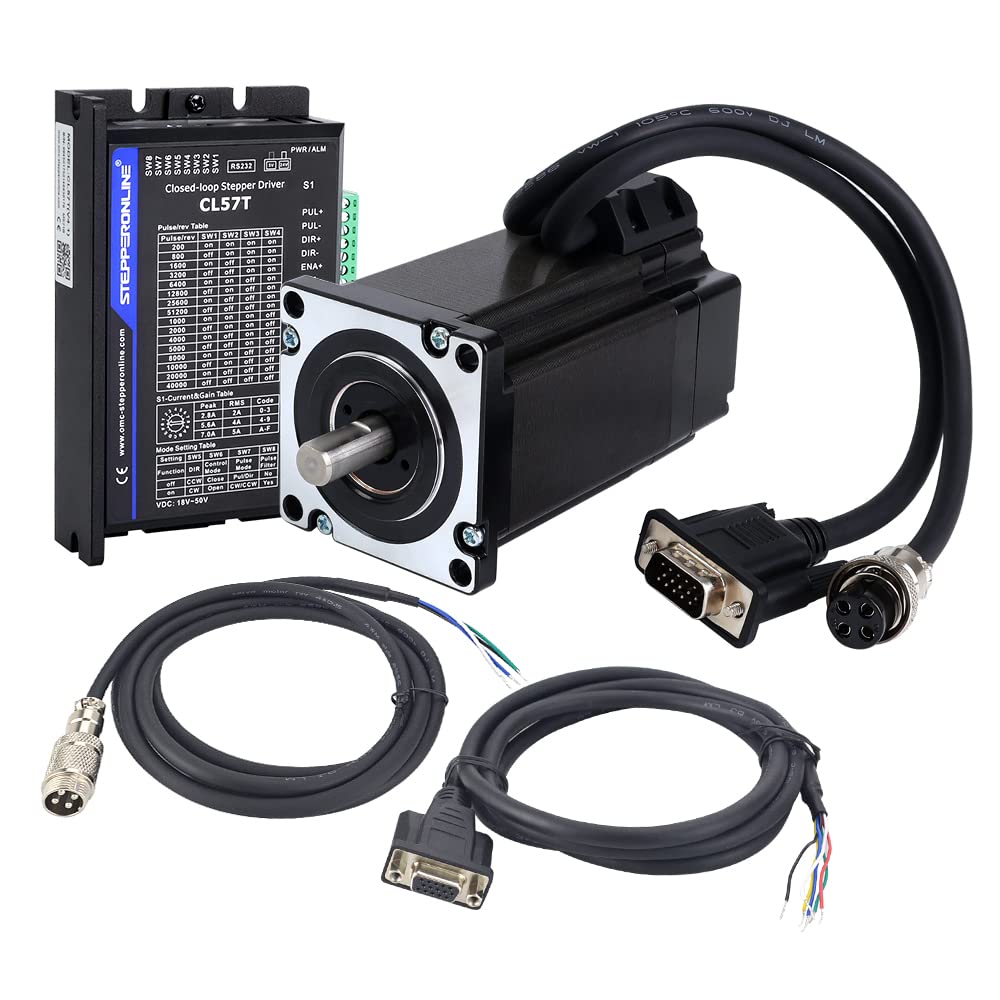 TS Series 3 Axis 3.0Nm(424.83oz.in) Nema 24 Closed Loop Stepper Kit w/Power Supply