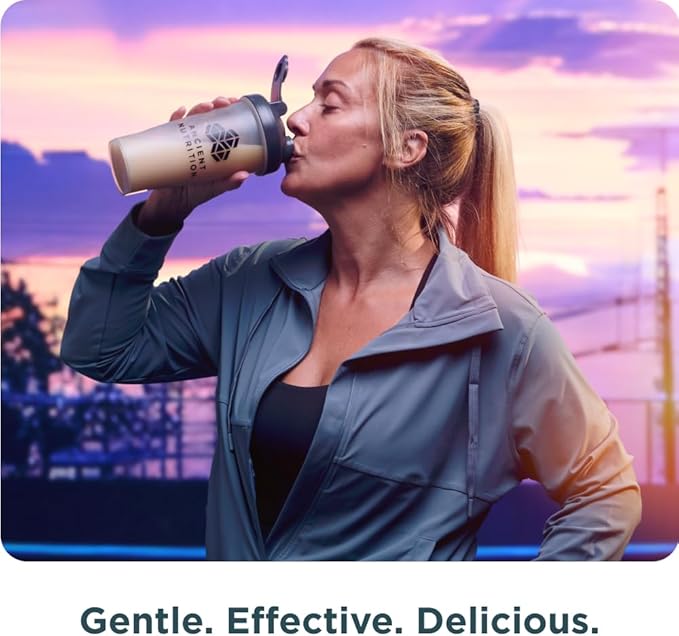 Ancient Nutrition Grass Fed Whey Protein + Fat Loss Blend, Vanilla Cinnamon, 23g Protein, Promotes Fat Loss and Boost Metabolism, Organic Regenerative A2/A2 Milk Protein,18 Servings