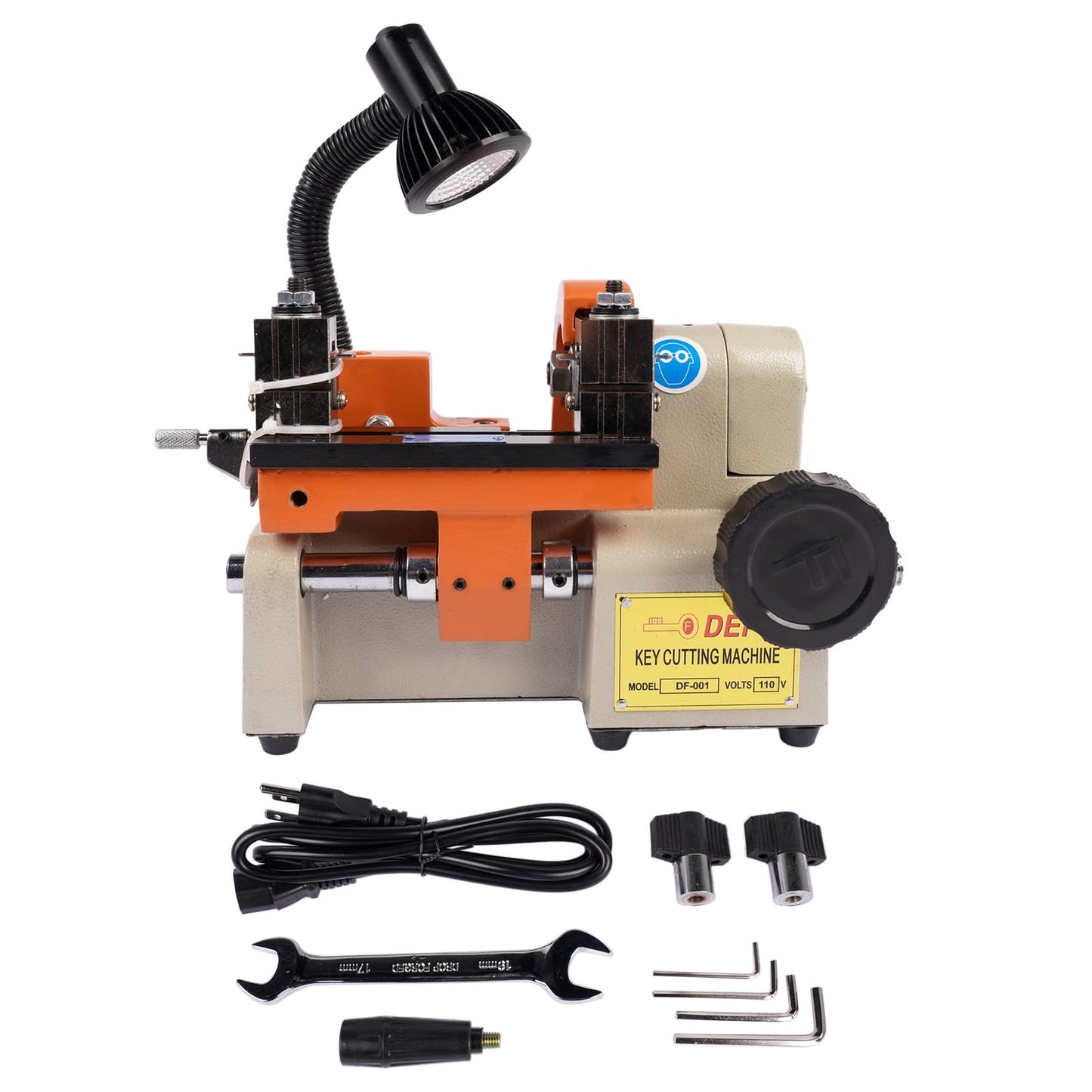 Hardware Cutting Machine for Metal Parts, 110V, High Precision Cutter for Single & Double, for Hardware Store Cutter Cutting Machine for Metal Objects