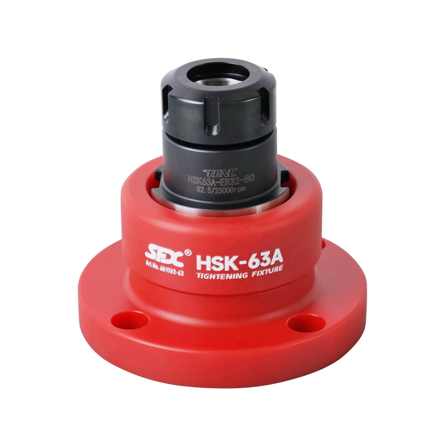 SFX HSK100 Tool Holder Tightening Fixture for Universal CNC Equipment, Hard Anodized suitable for HSK100A and HSK100C Tool Holder
