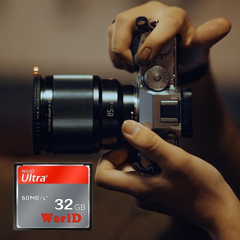 ANXILE 32GB 60MB/s CF Memory Card SDCFH Camera CF Card UDMA