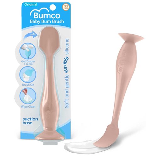 Bumco Diaper Cream Spatula - BPA-Free Soft Applicator for Easy Diaper Cream Application | Must-Have Baby Essential