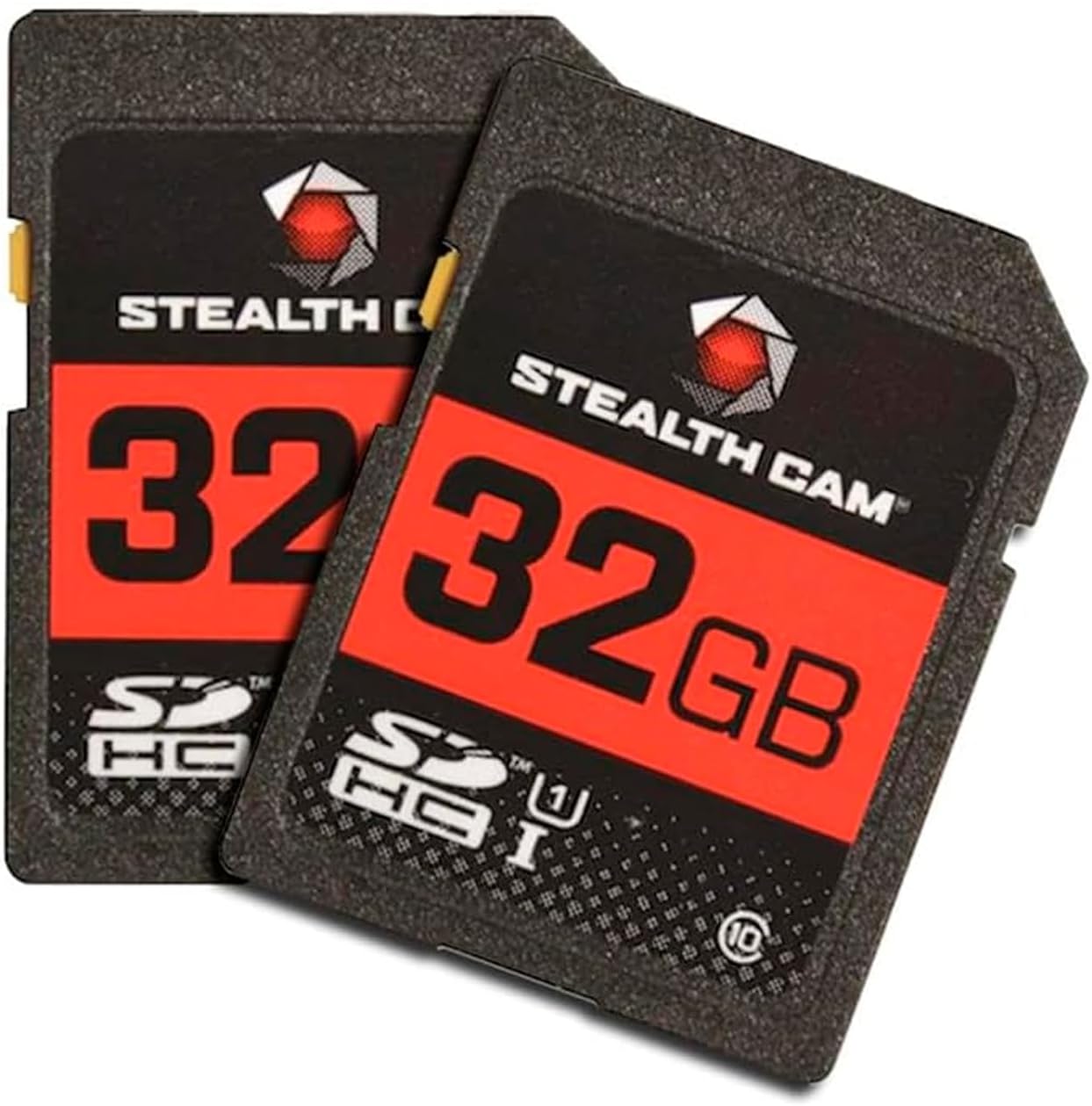 Stealth Cam 32GB (2 Pack) SD Card - High-Speed Data Transferring Storage Game Trail Hunting Scouting Photo Video