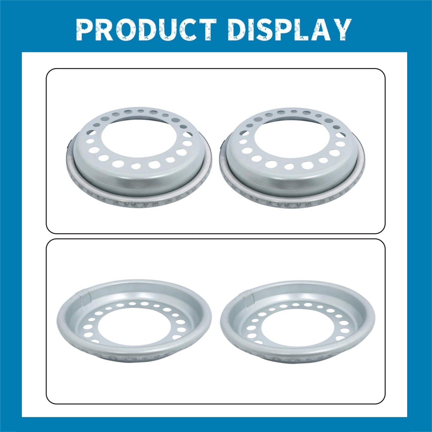 Silscvtt 2Pack of Wheel Balancers 600-630 Wheel Balancer Fitting for 22.5 Wheels Replacement for Heavy Duty Trucks