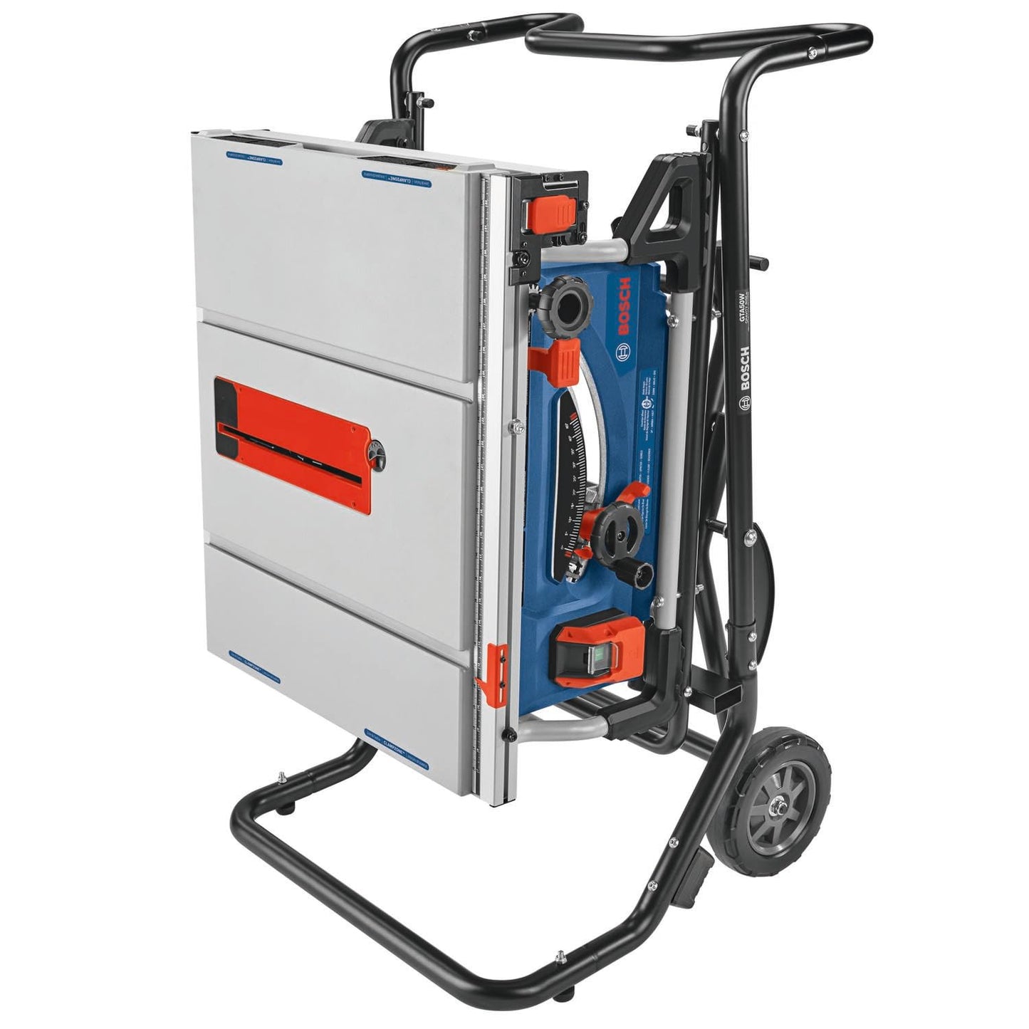 BOSCH GTS15-10 Table Saw 10 Inch Portable Jobsite Saw with Gravity-Rise Wheeled Stand, 15 Amp, 32-1/8 Inch Rip Capacity, 4 HP