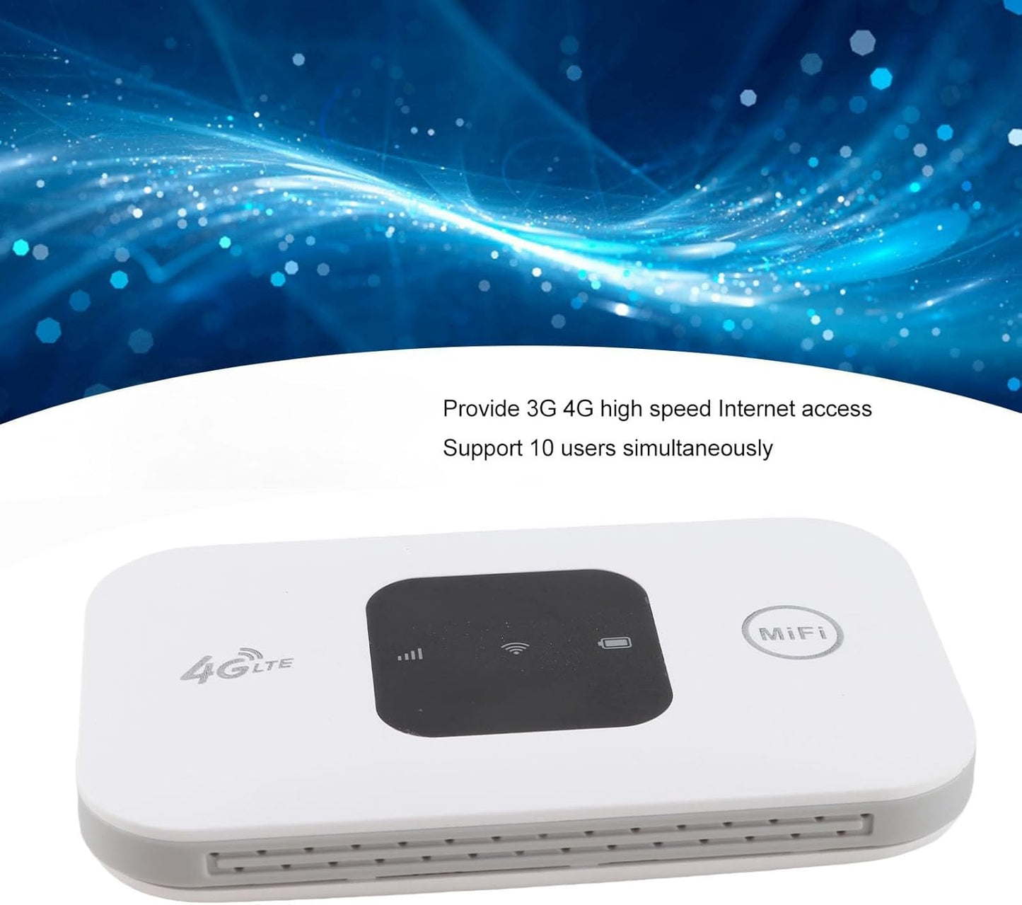 Bewinner 4G 150Mbps Unlocked LTE Mobile WiFi Router with SIM Card Slot for Global Travel (Not for Americas Except) |