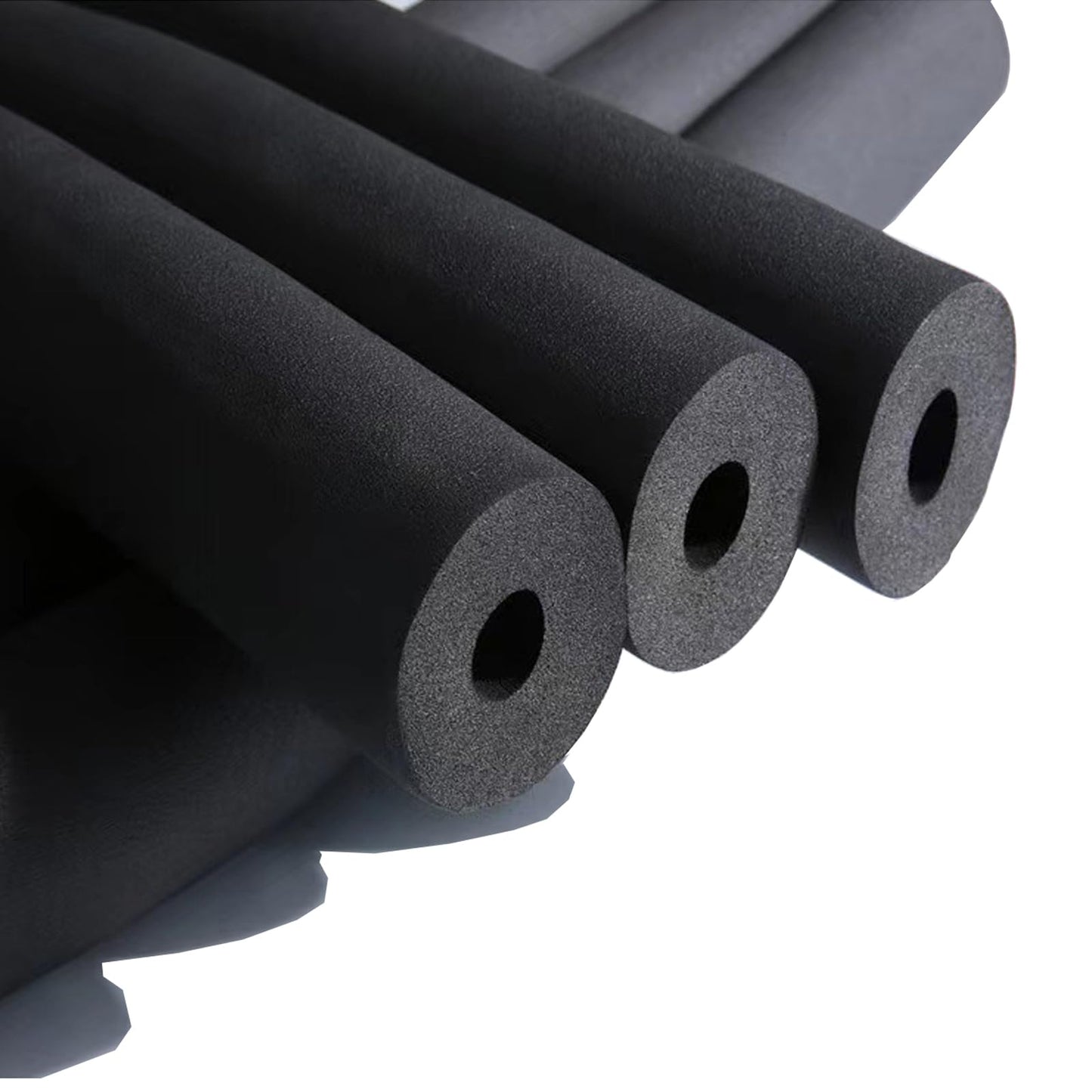 cSeao 1/4" ID Pipe Insulation Foam Tube AC Uint Foam Tubing, for Guitar Stand ,Exercise Machine Handle, Roof Rack, 1/2" OD, 6.6 ft Length