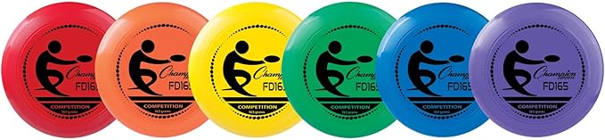 Champion Sports Competition Plastic Discs, Assorted Color