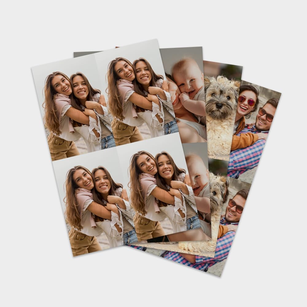 Personalized Mini Prints - Four 2x3" Copies of Your Favorite Photo | Set of 2