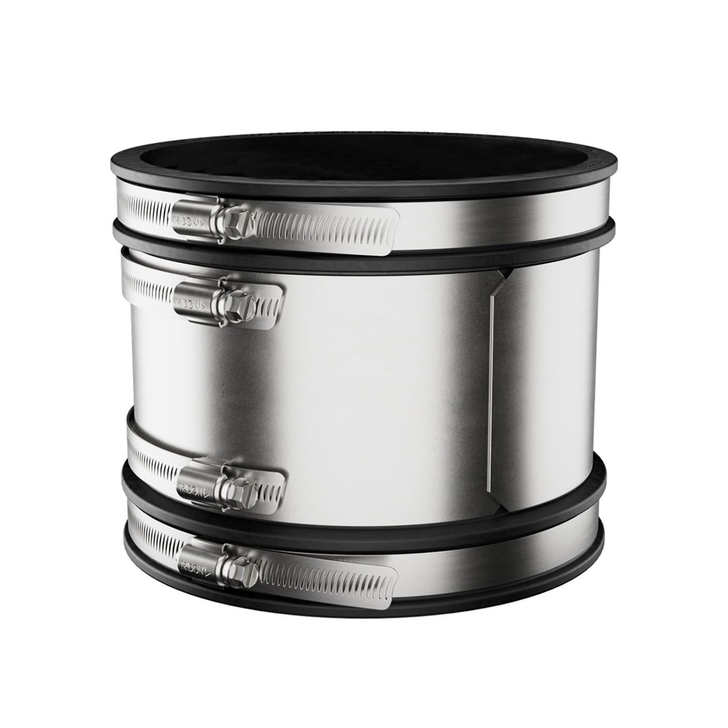 Fernco 1056-88RC Shielded PVC Pipe Coupling for Cast Iron, Plastic or Steel to Cast Iron, Plastic or Steel Plumbing Connections