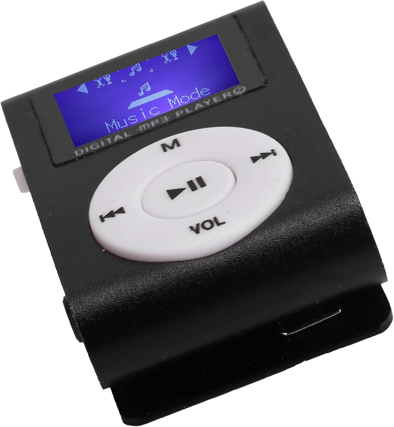 Zerone MP3 5+ 32GB Mini Player with Back Clip, Portable Digital Music Player with LCD Screen, Hours Long Battery Life