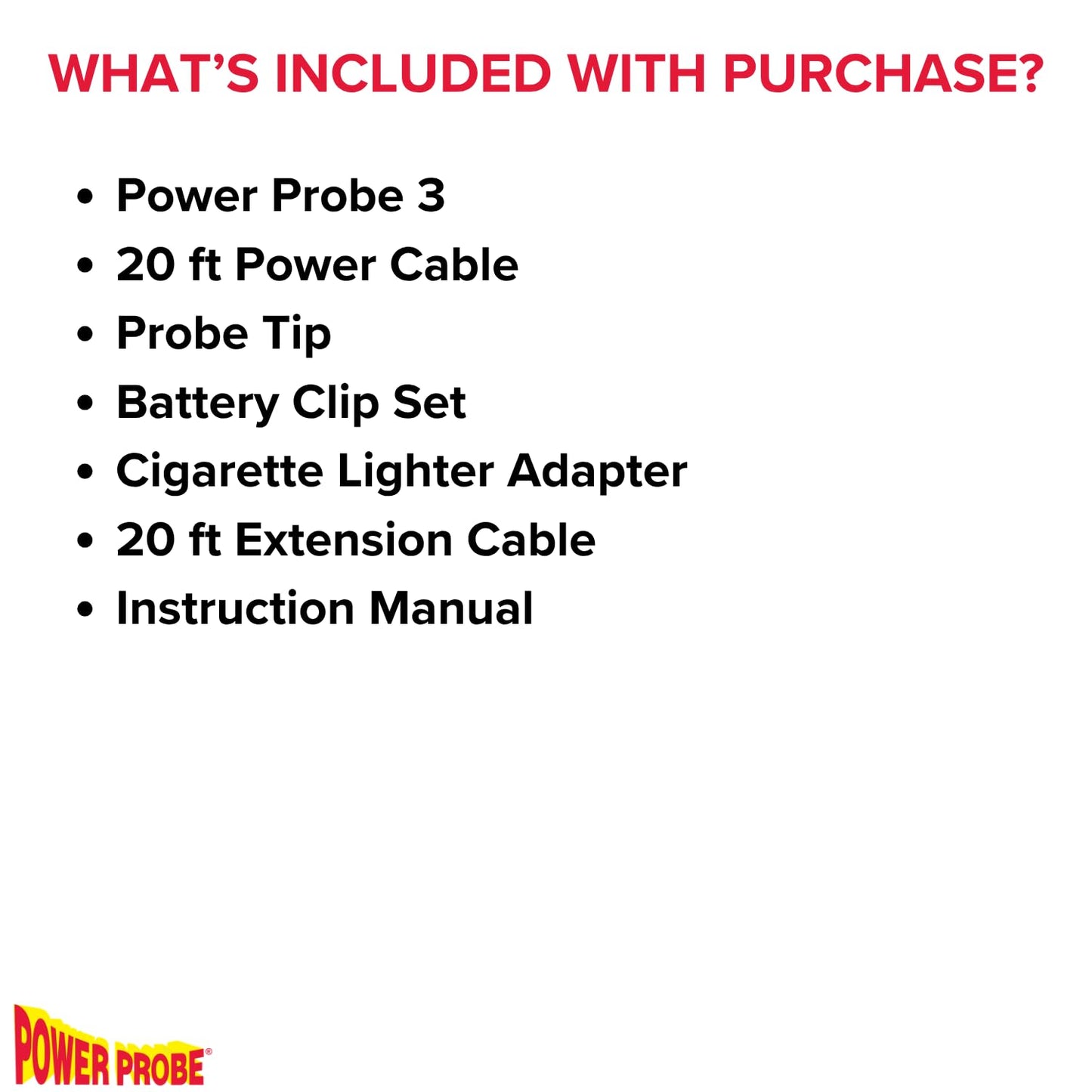 Power Probe III w/Case & Accessories - (PP319FTC) [Car Automotive Diagnostic Test Tool, Digital Volt Meter, AC/DC Current Resistance, Circuit Tester] (Black - Limited Edition)