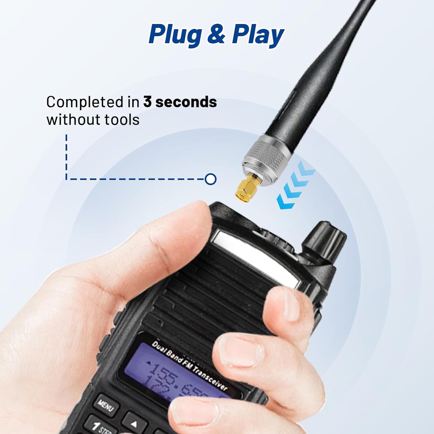 16pcs Anina RF Coaxial Adapter Kit UHF/BNC/N/F to SMA Male/Female Connectors for Ham Radio, Antenna, CCTV, WiFi, GPS