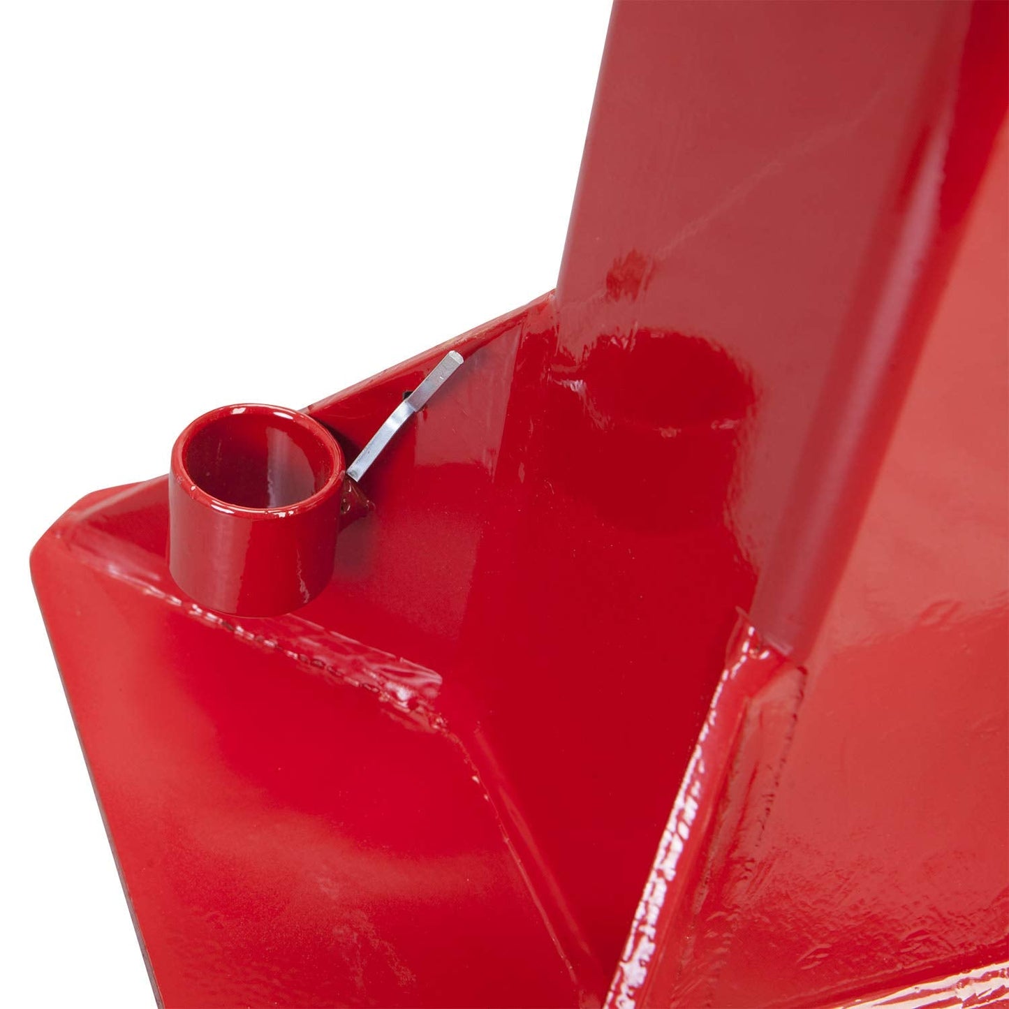 Big RED 22 Ton Car Jack Stands, Heavy Duty Pin Type Professional Car Jack Stand with Lock, Fit for Supporting Trucks, Trailers and Equipment, Red, 1 Pair