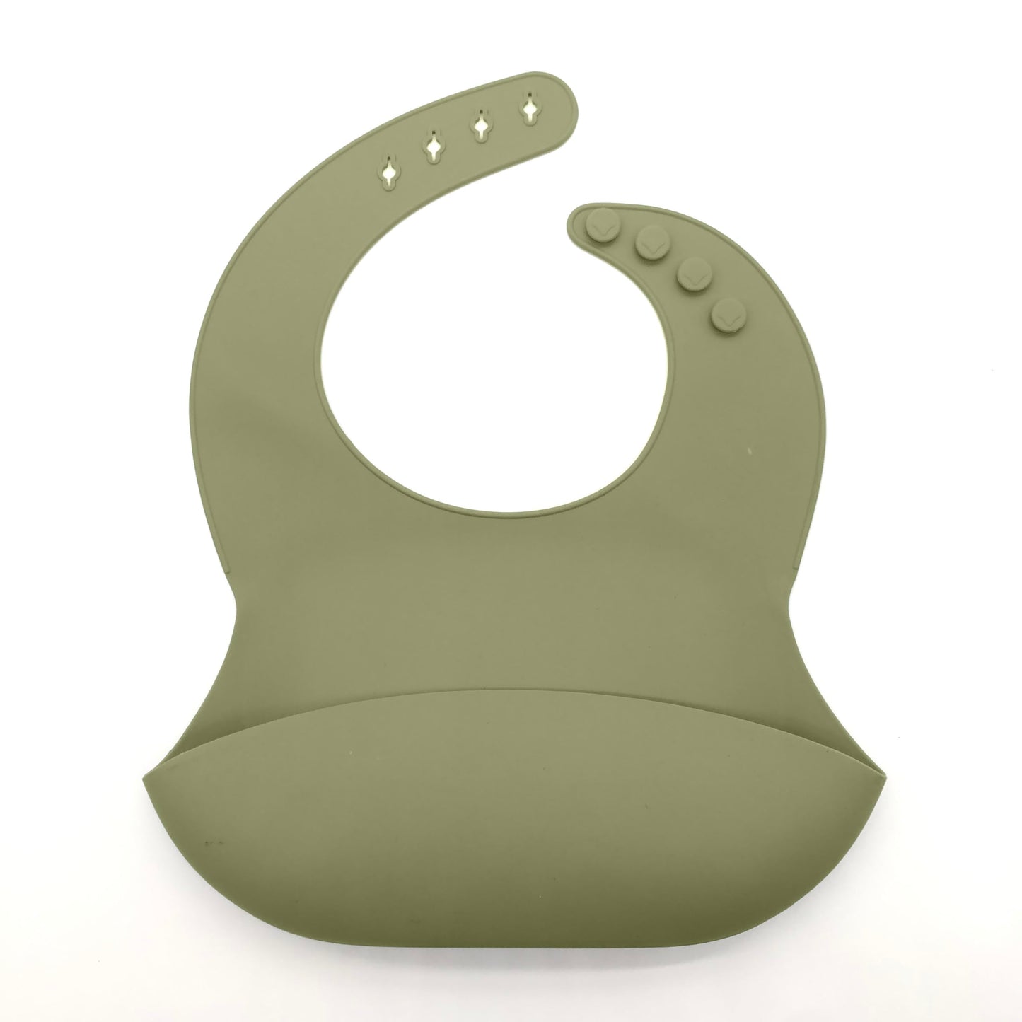 Silicone Baby Feeding Set, Toddler Feeding Set With Divided Suction Plate Bowl Spoons Forks Sippy Cup Adjustable Bib Non Slip Mat, Baby Eating Utensils, Bear Shape, 7-Piece, (Green)