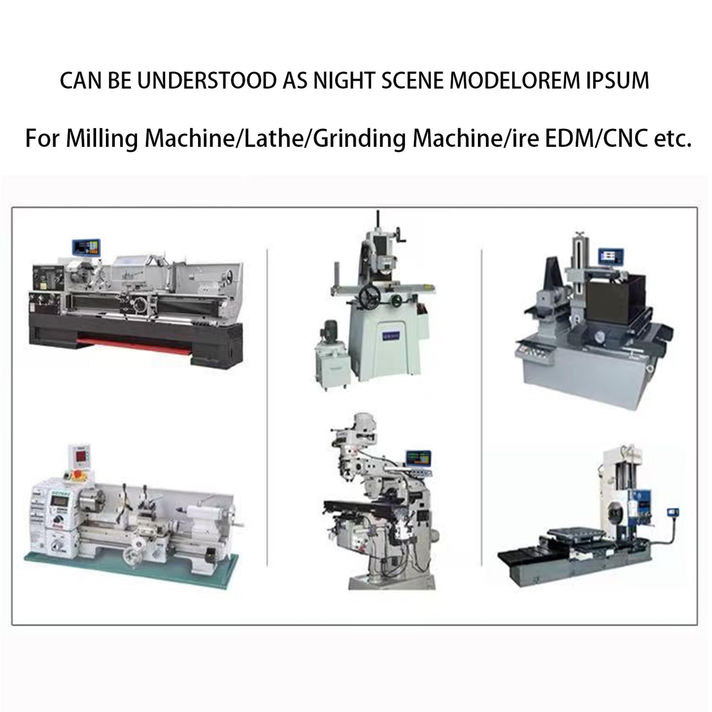 DRO Digital Readout 2 Axis 3 Axis Screen DRO Readout Display Linear Scale for Bridgeport/Knee Mill Milling Machine Lathe Machine Tools (SDS-3MS)