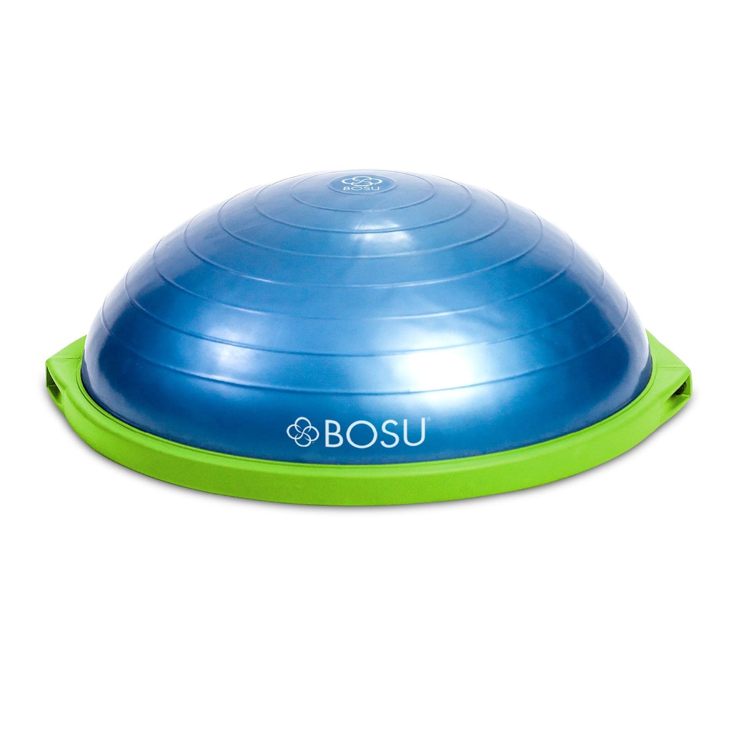 Bosu Home Gym Equipment the Original Balance Trainer Enhance Workout, Strength, Balance, and Flexibility with 26 Inches Diameter, Blue and Green
