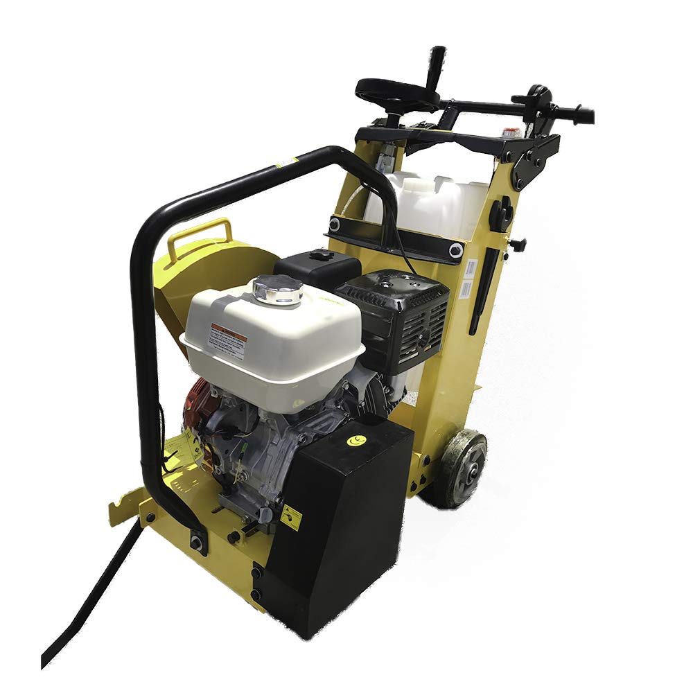 CORMAC CQ480H walk behind concrete floor saw max 20" blade gasoline engine GX390 and water tank INCLUDES 1 x 20" concrete blade