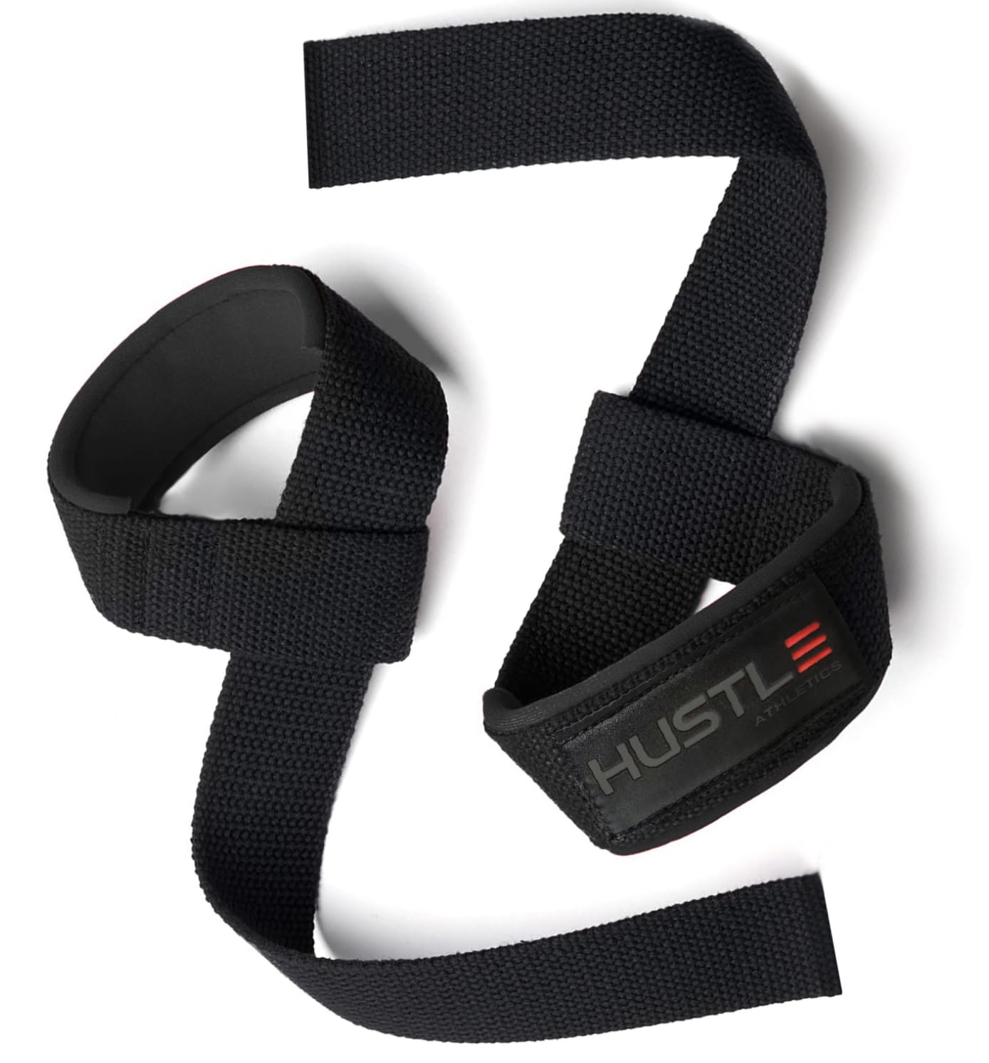 Lifting Straps for Weightlifting & Deadlifts – 21" Wrist Straps with Thick Neoprene Padding – Pro Heavy Duty Gym Wrist Wraps for Powerlifting, Bodybuilding & Strength Training for Men & Women (STEALTH)