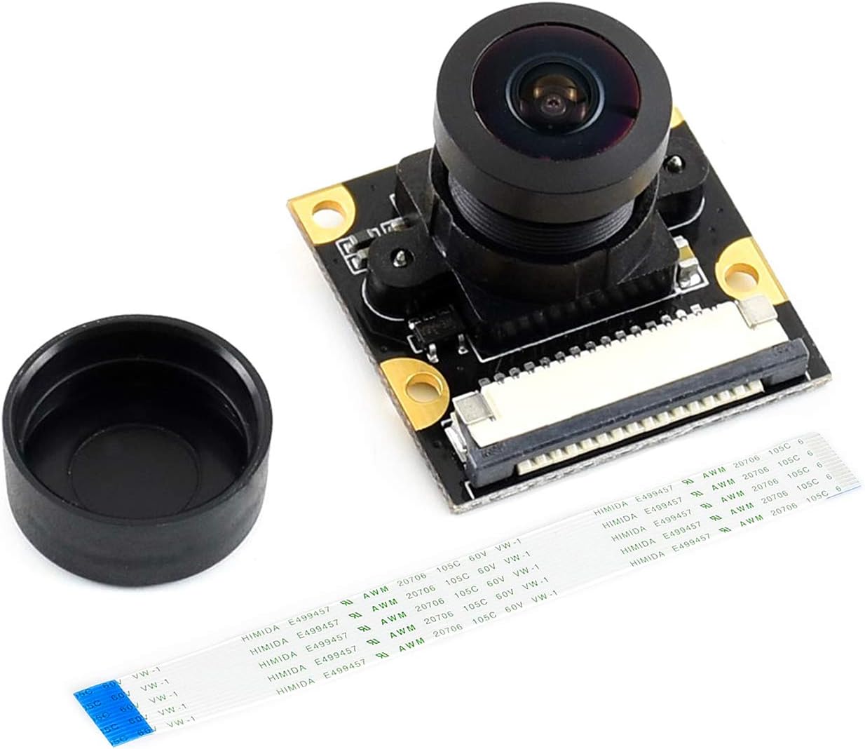 waveshare 8MP IMX219-160 3/3+,8 IMX219 32802464 160 Camera Compatible with Jetson Nano and Raspberry Pi Compute Module