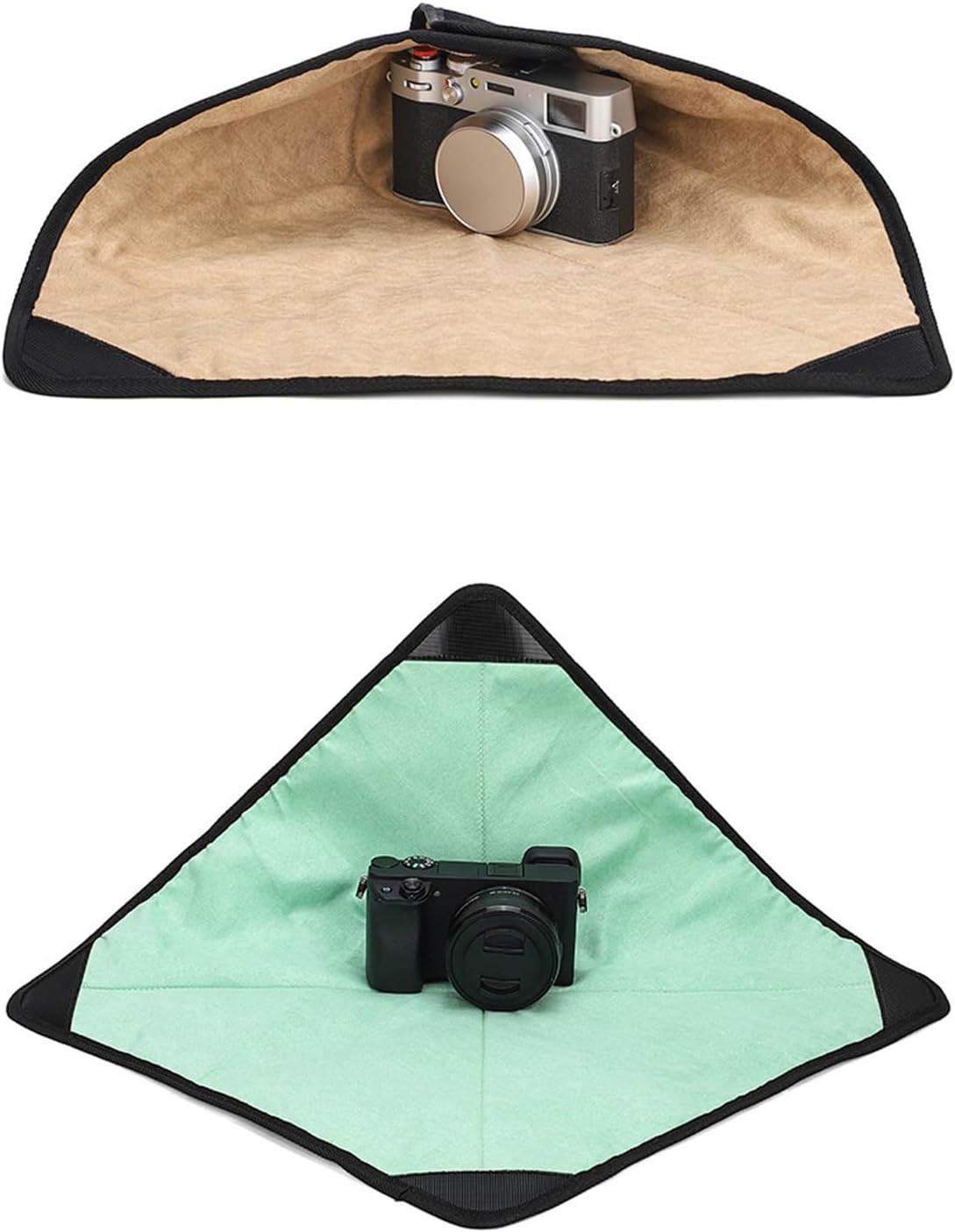 Generic 15.75-Inch) Protective Camera Wrap Cloth Self-Adhesive Lens Cover Magic Fabric Anti-Scratch Pouch for DSLR