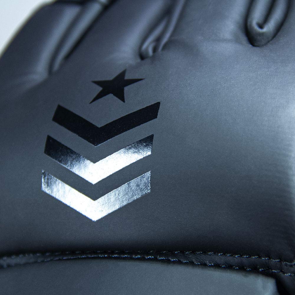 Revgear Premier MMA Grappling Gloves | Multi-Purpose, MMA, Kickboxing, Martial Arts and Boxing | Comfortable and Durable (Black/Black, Large)